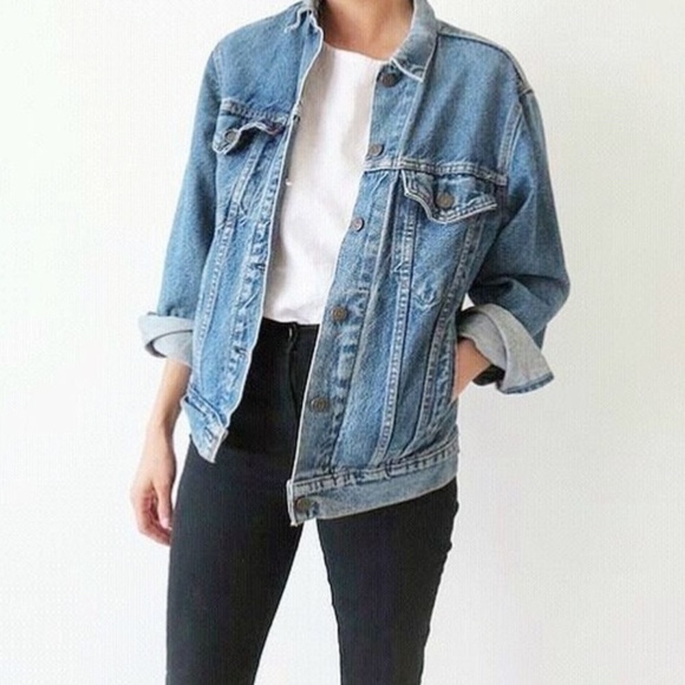 Oversized Jean Jacket